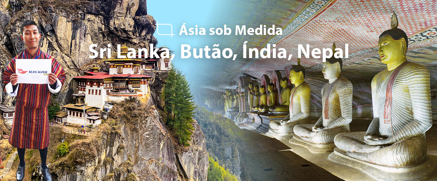 Sri Lanka e Butão Scan-Suisse 2026 Viagens Especiais