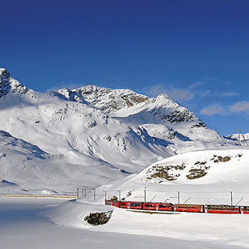 Glaciares Suíços em Trens Panorâmicos